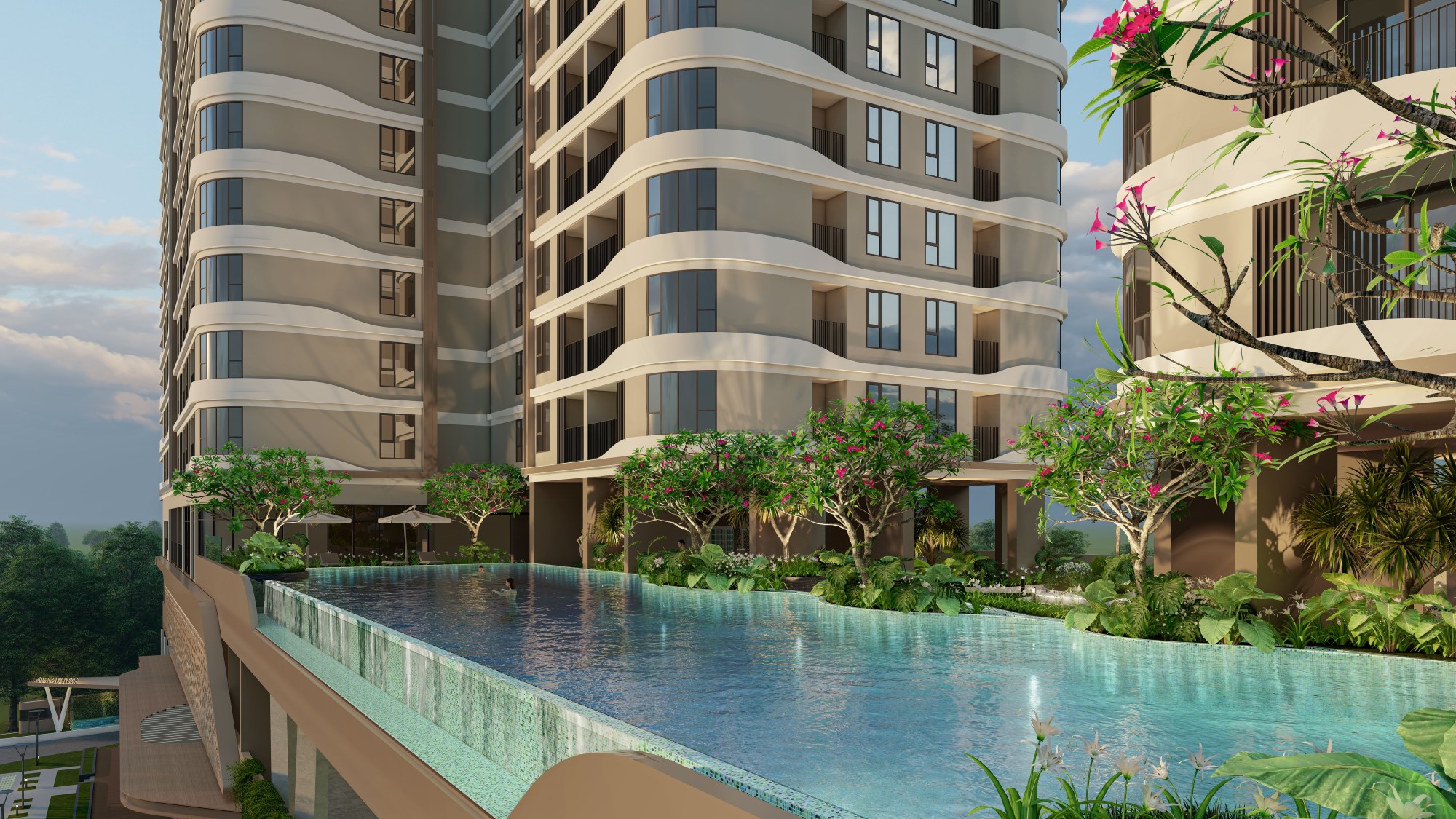 Hồ Bơi Dự án A&k Tower (2)