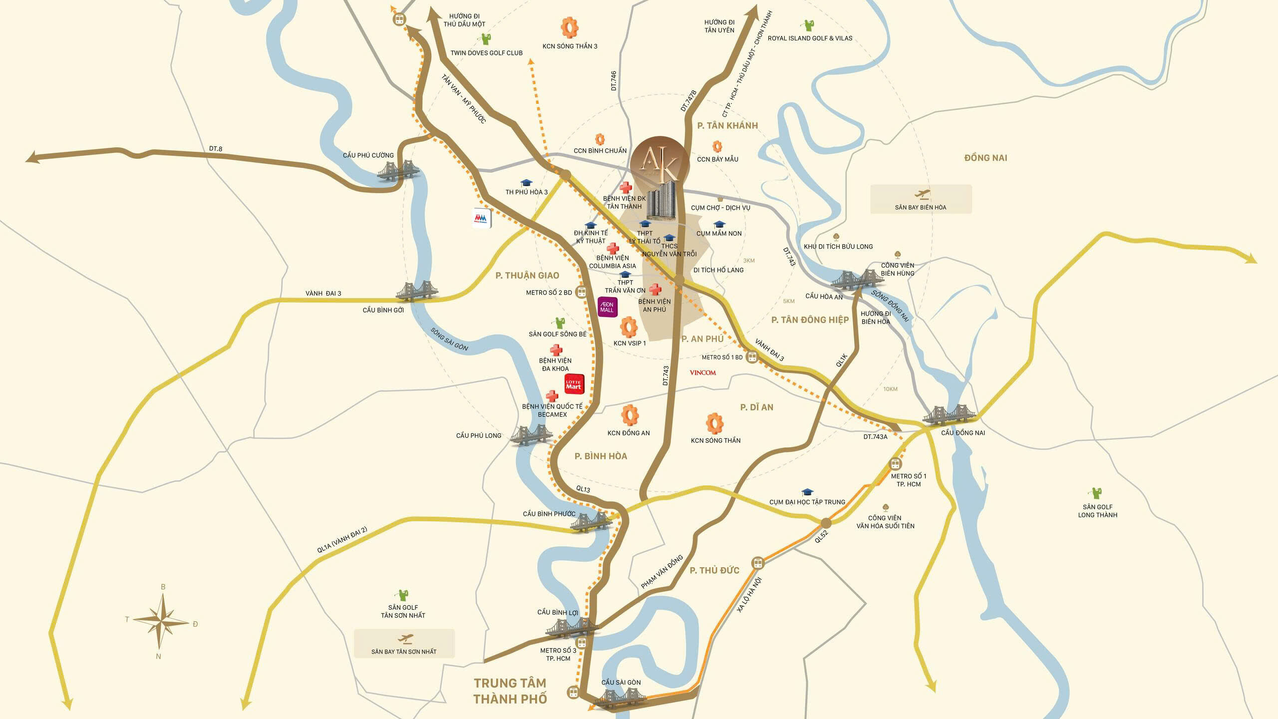 Vị Trí Ak Tower Tphcm Mới