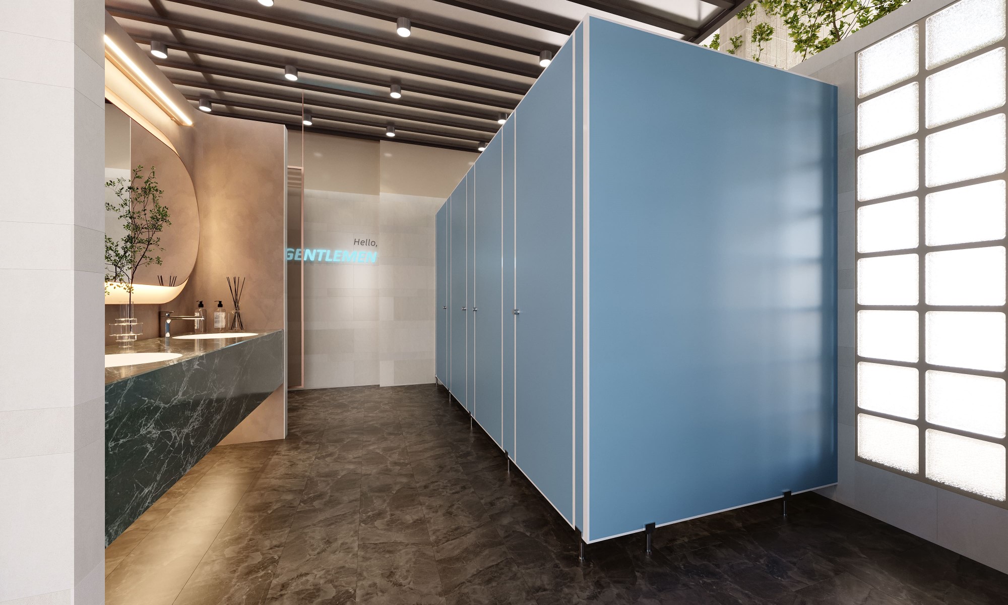 Wc Nam Căn Hộ Ak Tower 2